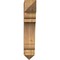 Ekena Millwork Olympic Arts & Crafts Rough Sawn Bracket, Western Red Cedar, 6"W x 24"D x 32"H BKT06X24X32OLY03RWR - alternate 2